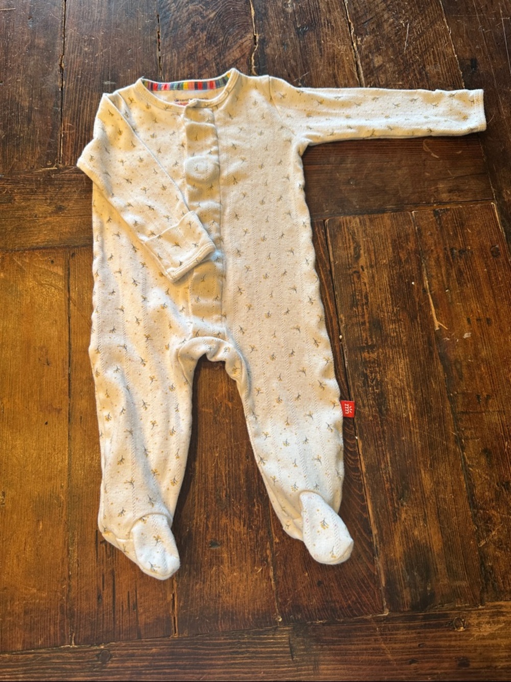 Magnetic Me Cream Floral  Print. Size 3-6 months.
